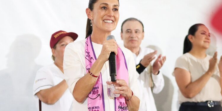 SALUD CASA POR CASA ES TERRITORIO, PREVENCIÓN, ATENCIÓN TEMPRANA, Y SOBRE TODO, MUCHO AMOR A LA PATRIA: Presidenta Claudia Sheinbaum en Cd. Obregón, Sonora