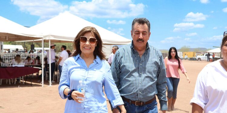 Asiste Javier Lamarque a la Inauguración del Hospital Rural IMSS-BIENESTAR en Vicam encabezada por la presidenta Claudia Sheinbaum  y el gobernador Alfonso Durazo