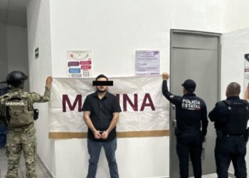 Detiene  SSPM a dos personas en posesión de arma de fuego en la colonia Cortinas