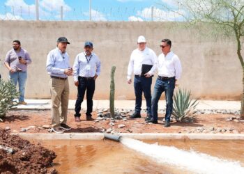 Supervisa Javier Lamarque los últimos detalles de equipamiento y operación del pozo  «MISIÓN DEL PRADO»