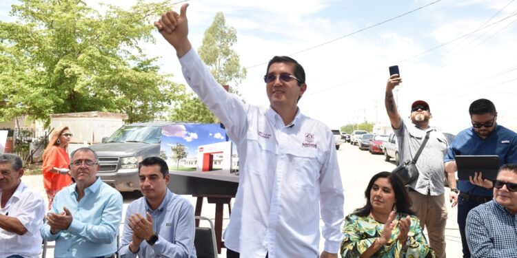 Resultado del trabajo en equipo y de la gestión de Jorge Elías Retes avanza construcción de escuela Nissan