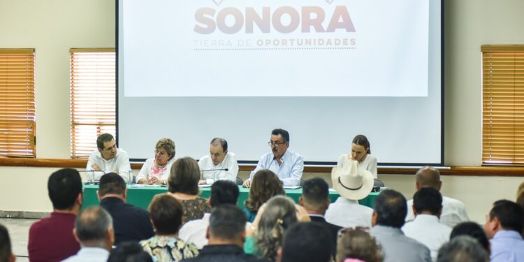 Presidente Javier Lamarque, Gobernador Alfonso Durazo y subsecretaria Rocío Bárcena sostienen encuentro de trabajo por la paz con ministros del culto religioso