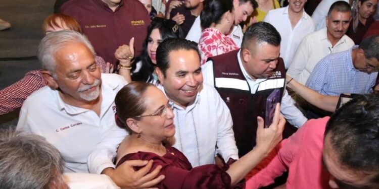 Heriberto Aguilar llama a no perder la mística de Morena: trabajo en territorio y lealtad a la causa