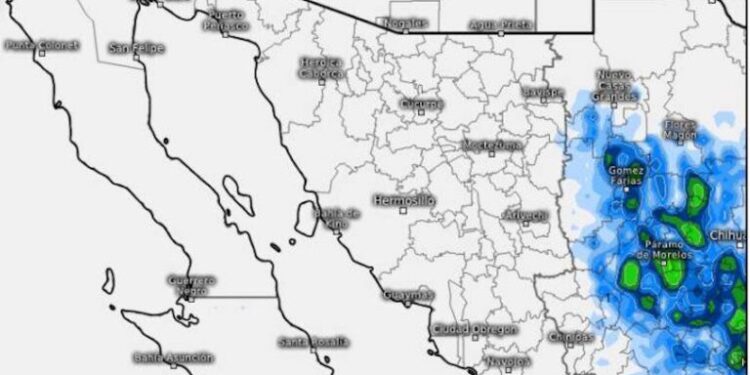 Para el resto de la semana continuarán ausentes tormentas asociadas al monzón mexicano