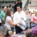 Supervisn avance en la entrega de uniformes escolares