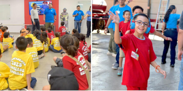 Inicia con gran entusiasmo la 14va edición del Campamento de Verano “El Mejor Bombero Eres Tú”