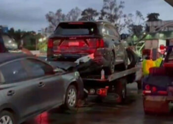 Se registra carambola de 15 vehículos en la carretera México-Cuernavaca