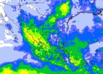 Se esperan para hoy más chubascos y lluvias fuertes a muy fuertes