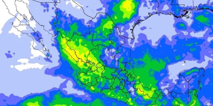 Se esperan para hoy más chubascos y lluvias fuertes a muy fuertes
