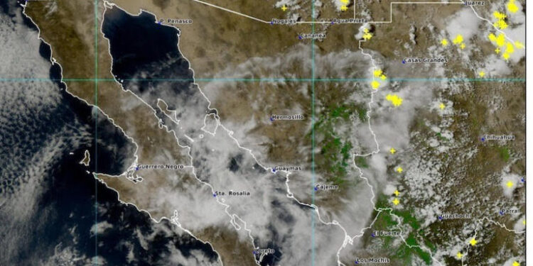 Se esperan lluvias en la zona montañosa alta de Sonora