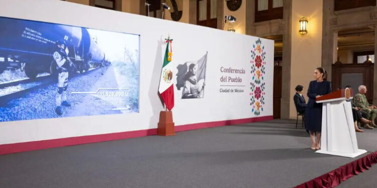 Estrategia para combatir ‘huachicol’ irá hasta «donde tope»: Sheinbaum