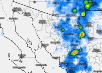 Continuarán las tormentas eléctricas con lluvias fuertes, hoy