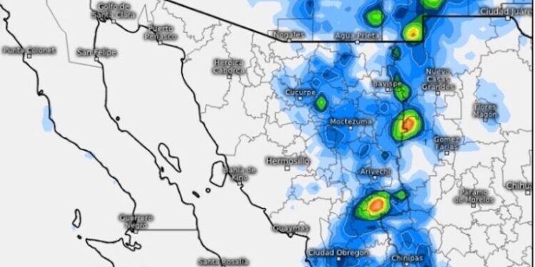 Continuarán las tormentas eléctricas con lluvias fuertes, hoy