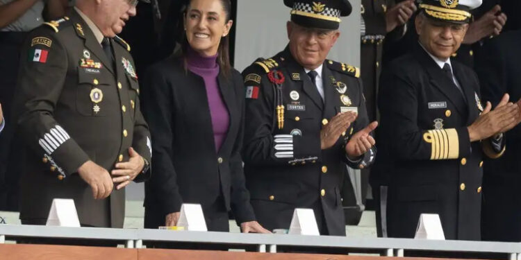 La Guardia Nacional consolida su sentido propio y separado del Ejército: Sheinbaum