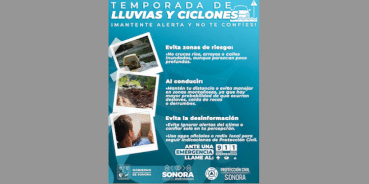 Llaman a tomar medidas preventivas ante pronóstico de intensas lluvias