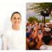 Recibe Javier Lamarque en Cajeme a la presidenta de México Claudia Sheinbaum y al Gobernador Alfonso Durazo
