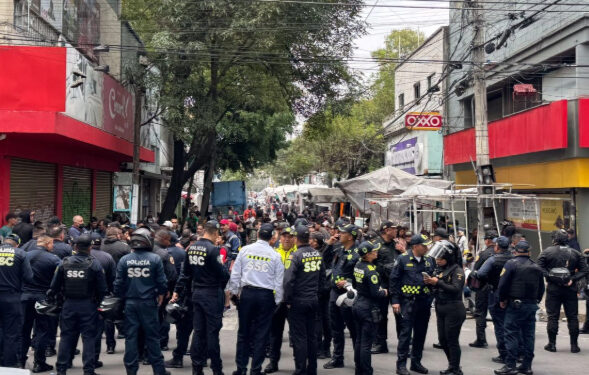 Despliega SSC operativo vial ante movilización de comerciantes