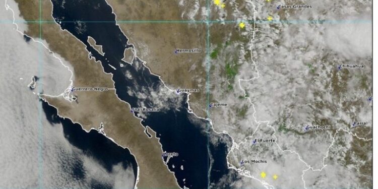 Se pronostican lluvias intensas para el Río Sonora y parte centro de Sonora