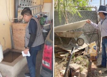 Intensifican acciones de prevención contra el dengue en todo el estado