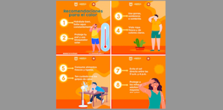 Emite Ayuntamiento de Hermosillo recomendaciones por altas temperaturas