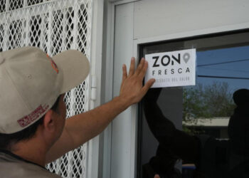 Instala Gobierno de Sonora 239 Zonas Frescas ante calor extremo en zonas prioritarias