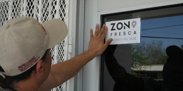 Instala Gobierno de Sonora 239 Zonas Frescas ante calor extremo en zonas prioritarias