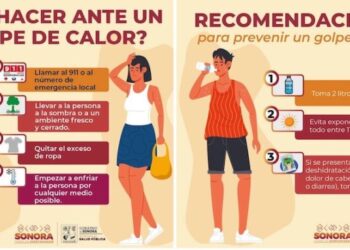 Instan a prevenir el golpe de calor