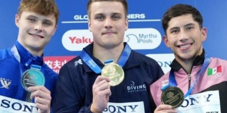 Randal Willars gana medalla de bronce en plataforma de 10 metros