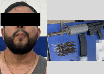 Gobierno de Sonora y autoridades de los tres niveles de gobierno detienen a hombre armado en Cajeme