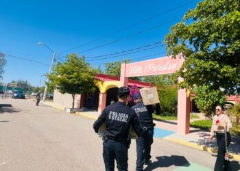Realiza Gobierno de Sonora proximidad policial en Villa Paraíso