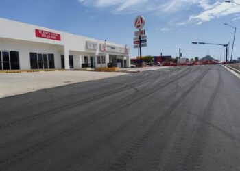 Reabren a la circulación tramo rehabilitado del colector principal en bulevar Paseo Río Sonora