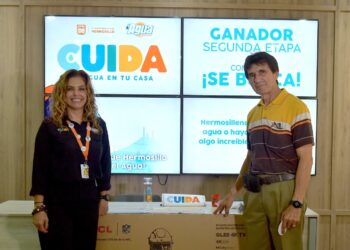 Reconoce Agua de Hermosillo a segundo ganador del concurso “Se Busca”