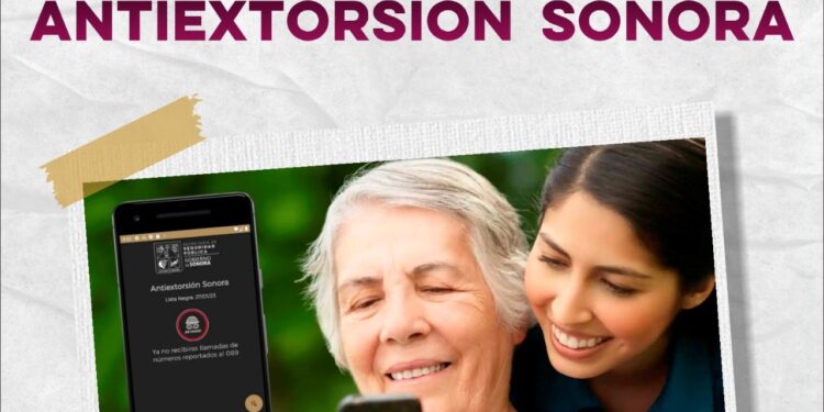 Previene Gobierno de Sonora extorsión telefónica en adultos mayores