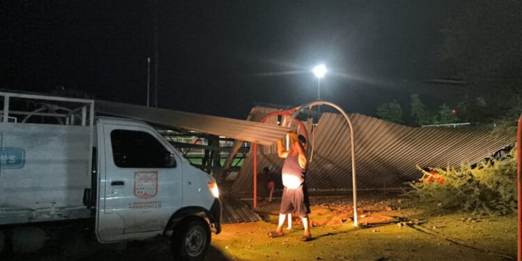 Atendió Gobierno de Hermosillo 55 reportes tras tormenta del sábado