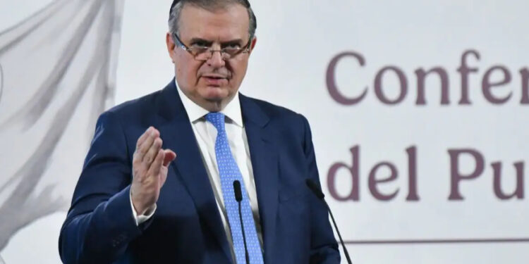Marcelo Ebrard Informa sobre decreto que suspende importación temporal de calzado terminado