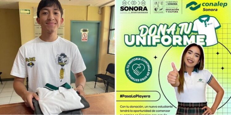 Ponen en marcha la campaña “Dona tu Uniforme” en Conalep