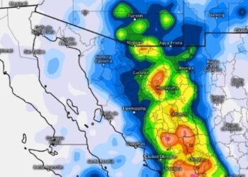 Podrían presentarse lluvias el fin de semana, en Sonora