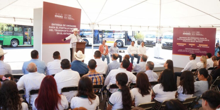 Gobierno de Sonora fortalece la movilidad en el estado en el marco del regreso a clases