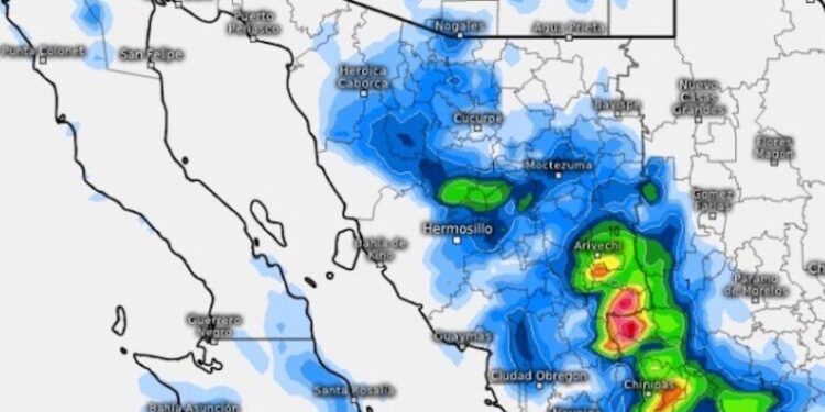Monzón mexicano ocasionará tormentas eléctricas, este día