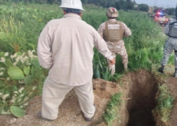 Localizan otra toma clandestina de combustible en Edomex; está conectada a túnel de 300 metros