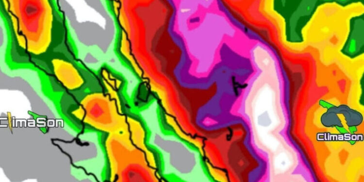 Prevén tormentas severas en el noroeste de México, para fin de semana