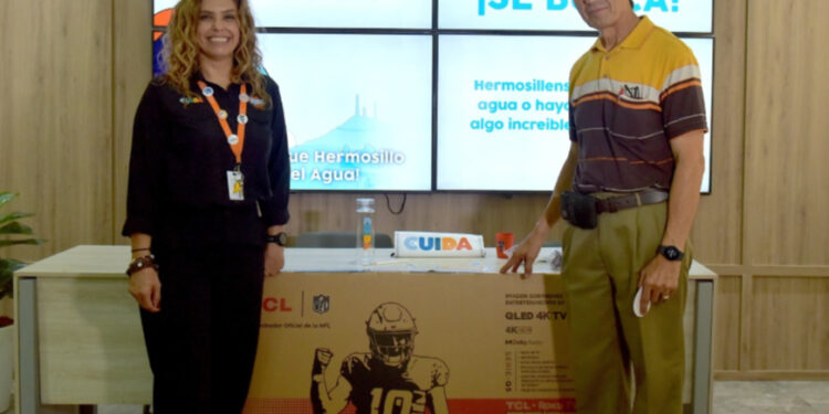 Reconoce Agua de Hermosillo a segundo ganador del concurso “Se Busca”