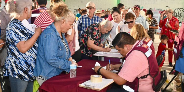 Gobernador Durazo lleva segunda Feria de la Paz a Cajeme con trámites y servicios gratuitos