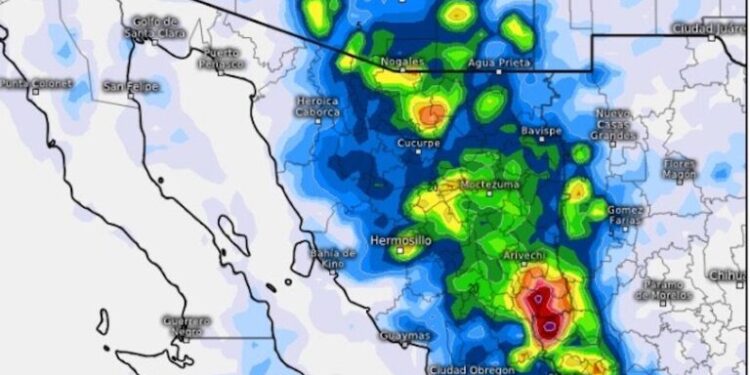 Se espera incremento de tormentas para Sonora