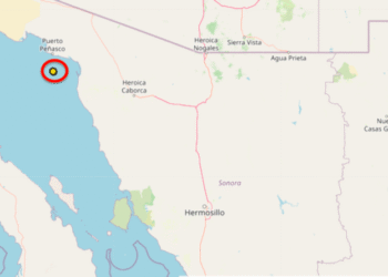 Tembló anoche en Puerto Peñasco