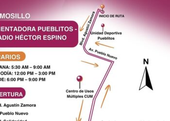 Gobierno de Sonora anuncia dos rutas alimentadoras de transporte urbano al norte y sur de Hermosillo