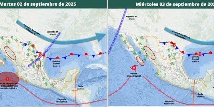 Gobierno de Sonora alerta por efectos de la Tormenta Tropical Lorena