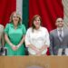 Rinden protesta personas juzgadoras ante el Congreso de Sonora