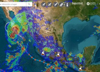LORENA SE DEGRADA A TORMENTA TROPICAL.