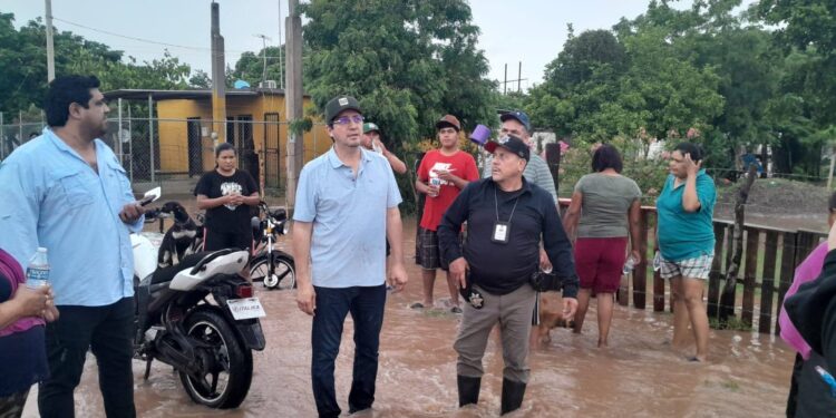 Resumen de incidentes relacionados con las lluvias de las últimas 24 horas en Navojoa